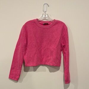 Zara Vibrant Pink Long Sleeve Top